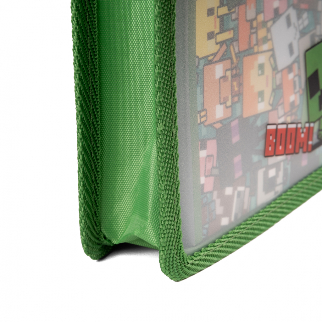 Папка для зошитів Yes В5 на резинці пластикова Minecraft Creeper (492208) - фото 2 Папка для зошитів Yes В5 на резинці пластикова Minecraft Creeper (492208) - фото 2