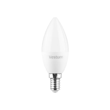 Лампочка Vestum LED C37 6W 3000K 220V E14 (1-VS-1304)