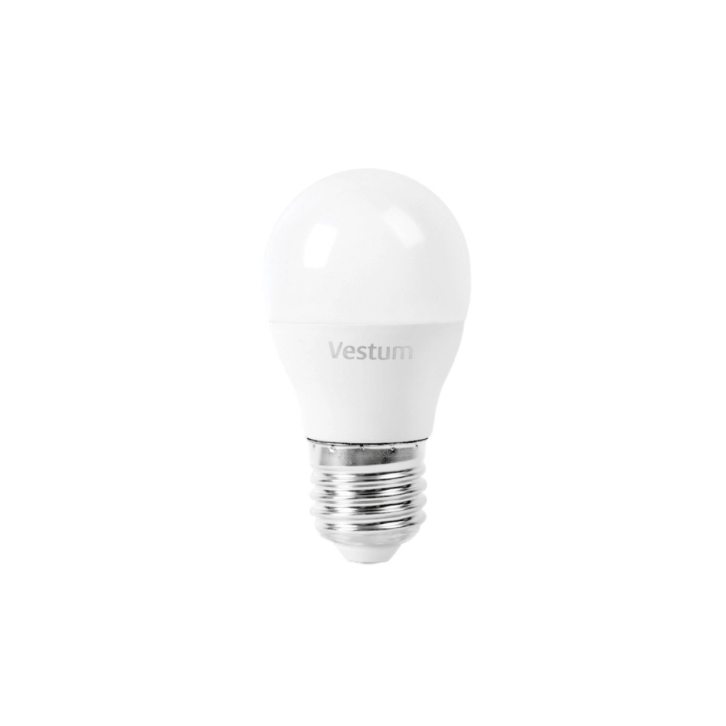 Лампочка Vestum LED G45 4W 3000K 220V E27 (1-VS-1206) - фото 1