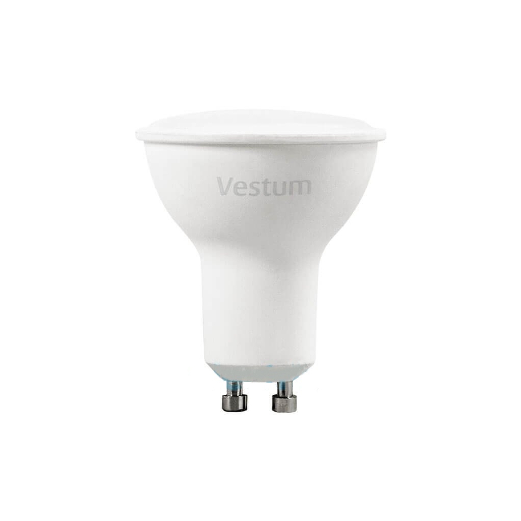Лампочка Vestum LED MR16 8W 4100K 220V GU10 (1-VS-1508) - фото 1