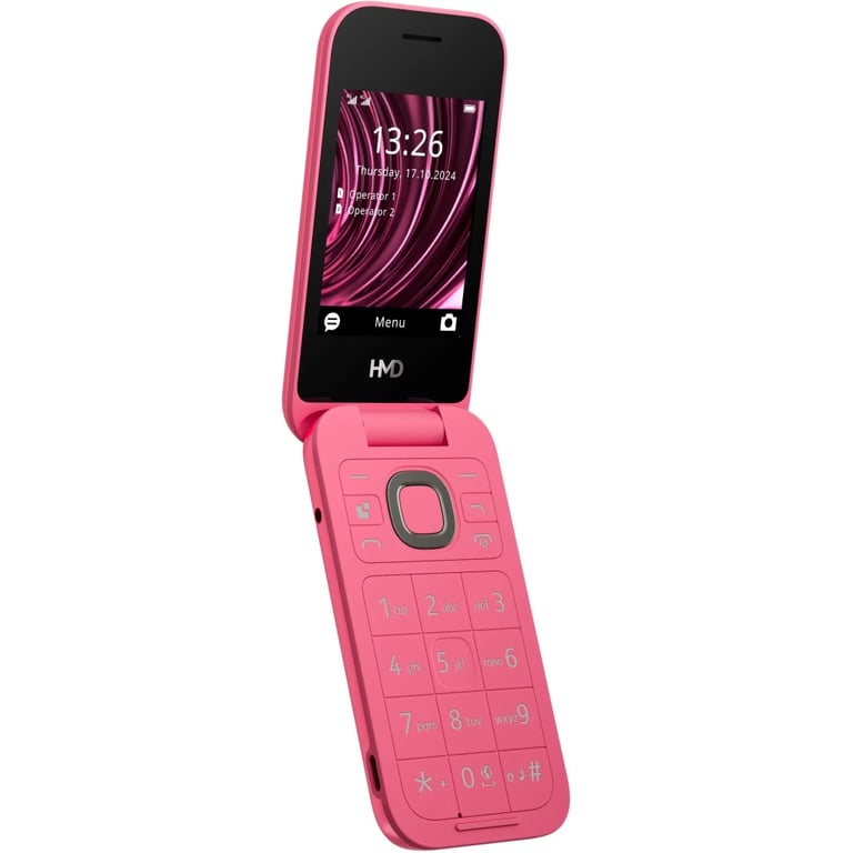 Мобільний телефон HMD 2660 4G Flip DS Red - фото 3