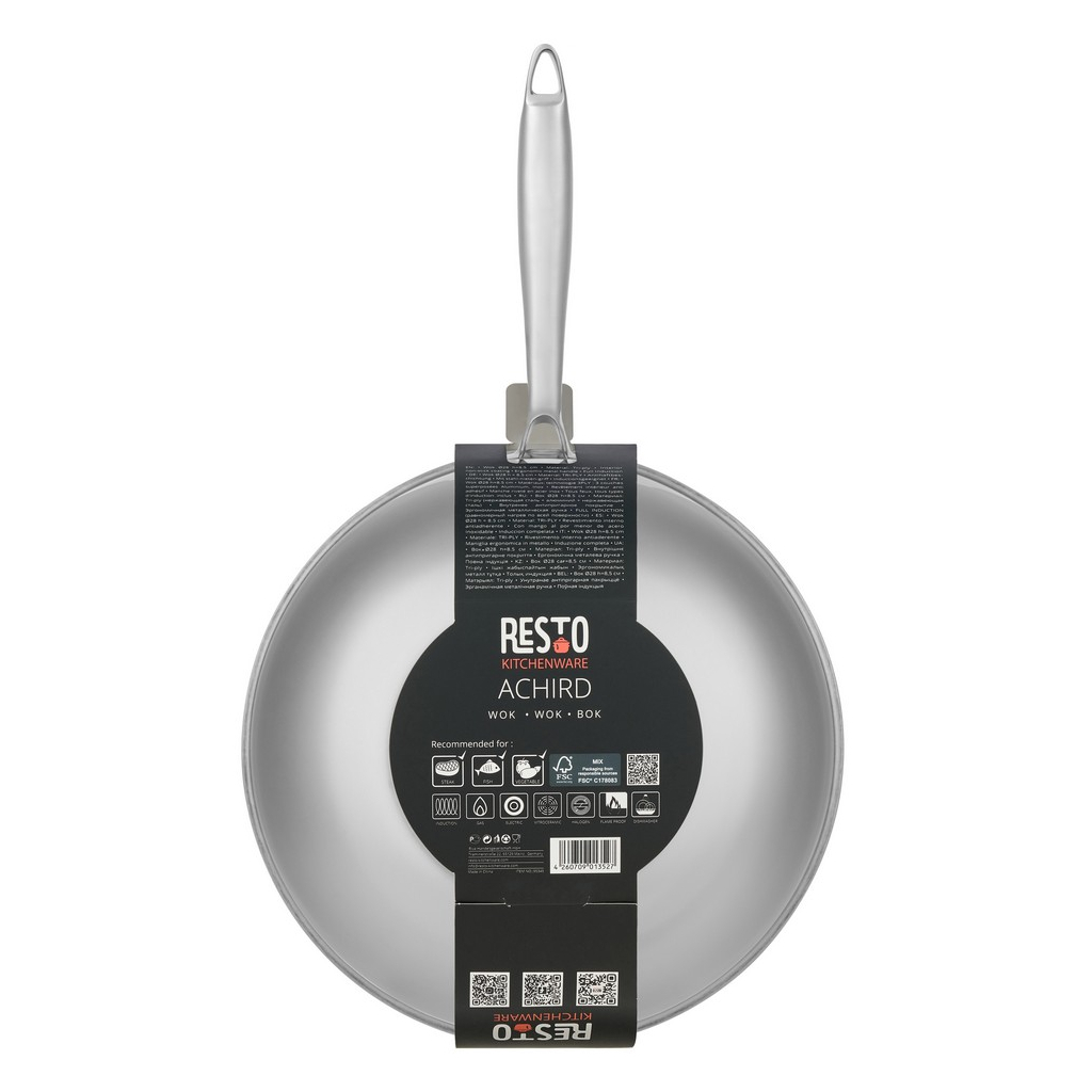 Сковорода Resto Achird ВОК 28 см (95349) - фото 4 Сковорода Resto Achird ВОК 28 см (95349) - фото 4