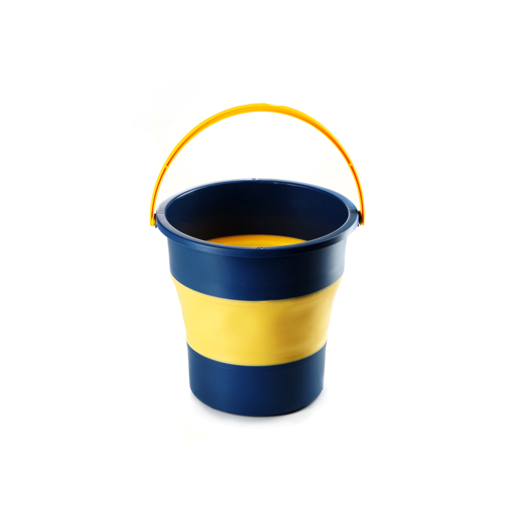 Відро складне СИЛА силіконове 4,6 л orange-black (961001) - фото 2 Відро складне СИЛА силіконове 4,6 л orange-black (961001) - фото 2