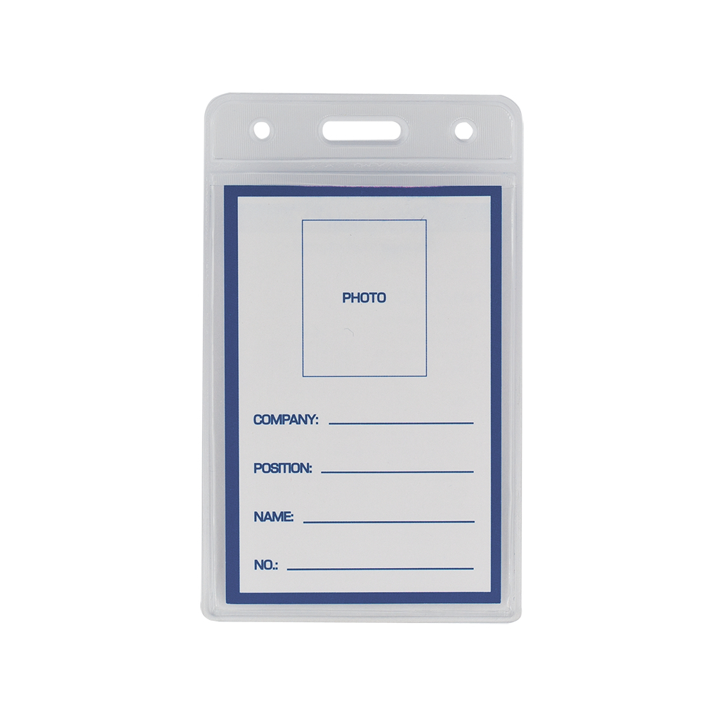 Бейдж Buromax вертикальний, 65 х 109 мм (BM.5403)