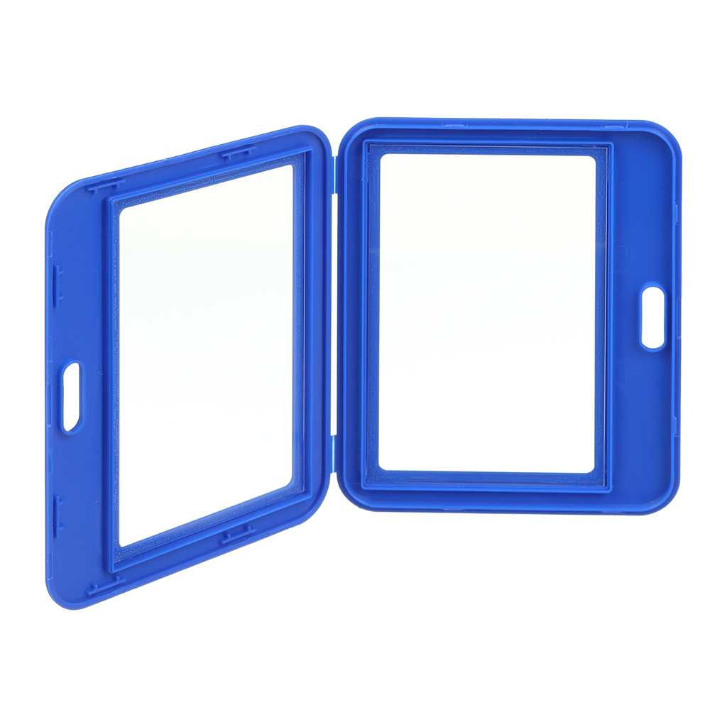 Бейдж Buromax горизонтальний, 101 х 80 мм, PP+PVC, синій (BM.5415-02) - фото 2 Бейдж Buromax горизонтальний, 101 х 80 мм, PP+PVC, синій (BM.5415-02) - фото 2