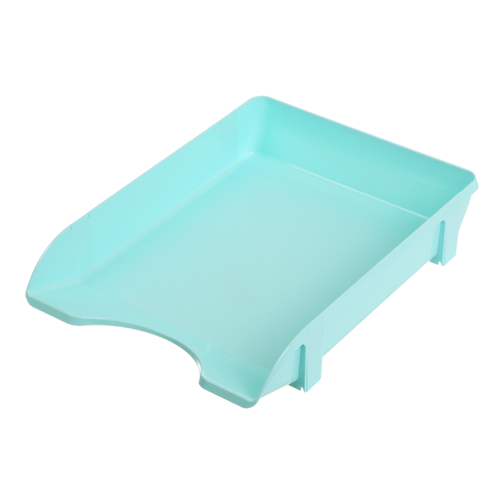 Лоток для паперів Buromax горизонтальний, м%27ятний (BM.6354-38) Лоток для паперів Buromax горизонтальний, м%27ятний (BM.6354-38)