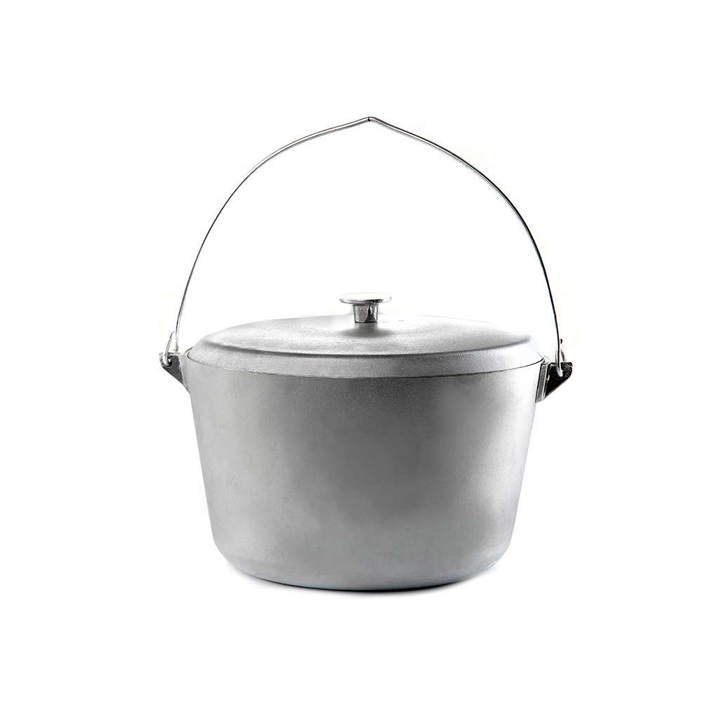 Котел туристичний СИЛА алюмінієвий з кришкою та дужкою 10л (960473) - фото 1