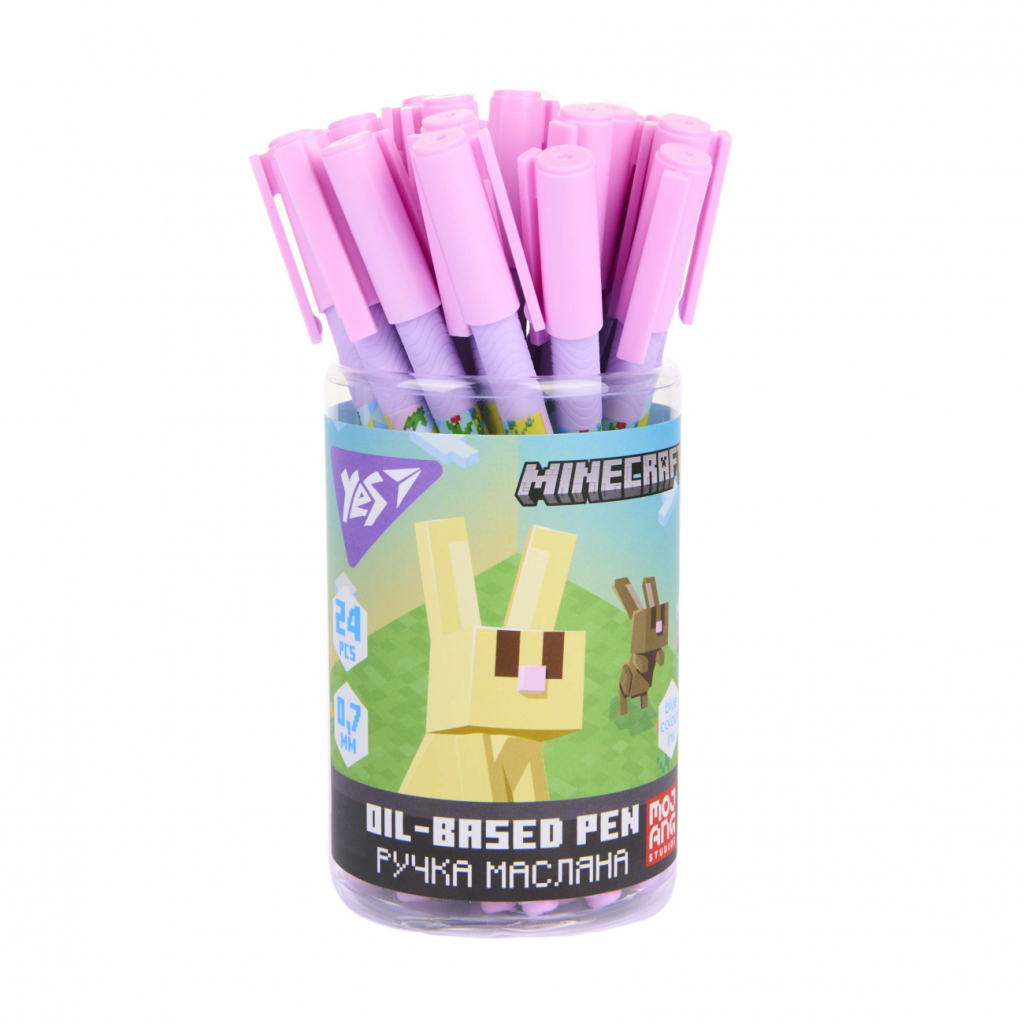 Ручка кулькова Yes Minecraft.Spring 0,7 мм синя (412262) - фото 3 Ручка кулькова Yes Minecraft.Spring 0,7 мм синя (412262) - фото 3