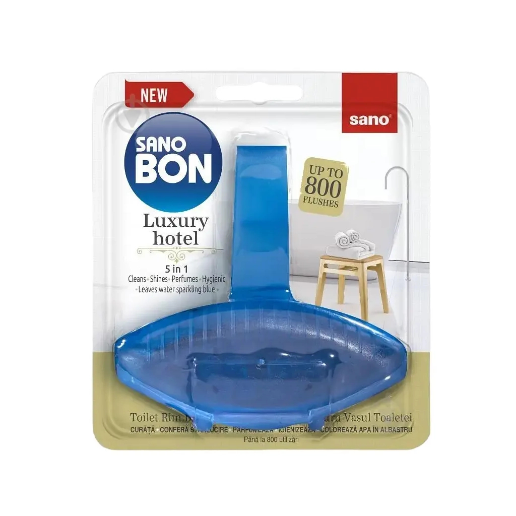 Туалетний блок Sano Hotel Luxury 55 г (7290102992256) Туалетний блок Sano Hotel Luxury 55 г (7290102992256)