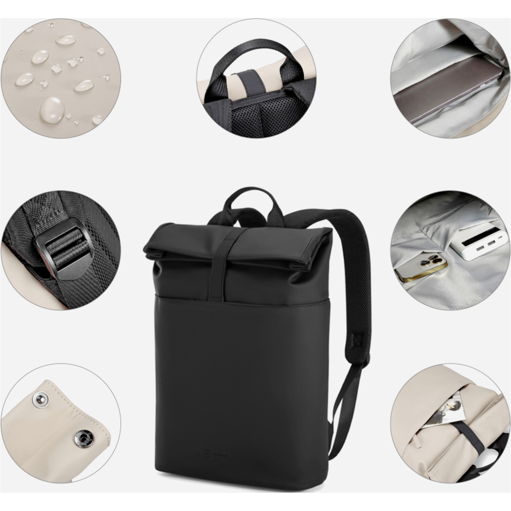 Рюкзак для ноутбука Tavialo 15.6" SUAVE TD15 black, 15L (222224010) - фото 5 Рюкзак для ноутбука Tavialo 15.6" SUAVE TD15 black, 15L (222224010) - фото 5