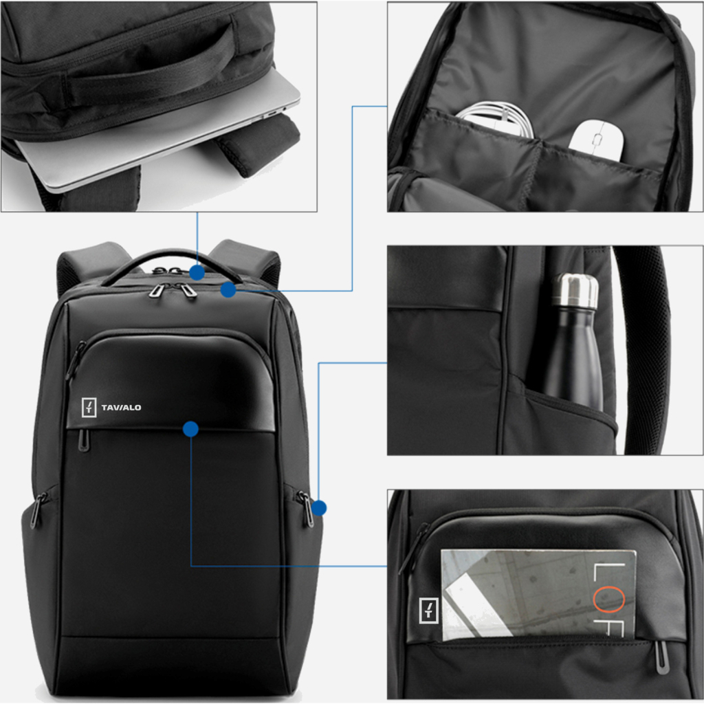 Рюкзак для ноутбука Tavialo 15.6" WARRIOR TD23 black, 23L (222224004) - фото 8 Рюкзак для ноутбука Tavialo 15.6" WARRIOR TD23 black, 23L (222224004) - фото 8