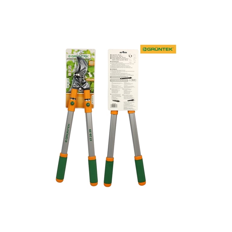 Секатор Gruntek XT 26-39 Premium обвідний, d 35мм, 665-995мм, з телескопiчними ручками (295066099) - фото 10