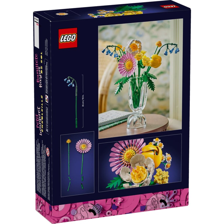 Конструктор LEGO Botanicals Мініатюрний сонячний букет (10347) - фото 7