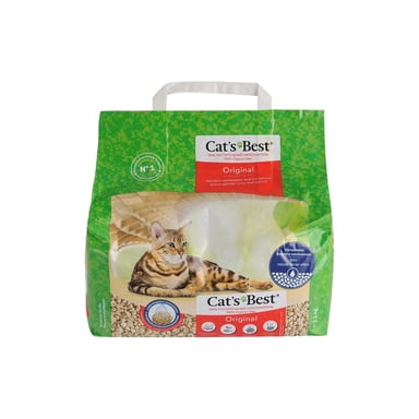 Наповнювач для туалету Cats Best Original Деревний грудкувальний 2.1 кг (5 л) (4002973302347) - фото 1