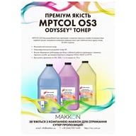 Тонер HP/Canon MPTCOL OS3 40г cyan (фасовка) Static Control (MPTCOL-40B-COS3-P) - фото 2