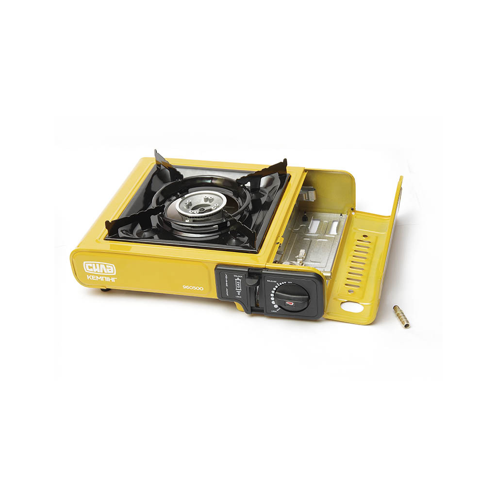 Портативна газова плитка СИЛА Сушеф з п'єзопідпалювачем (960500) - фото 3 Портативна газова плитка СИЛА Сушеф з п'єзопідпалювачем (960500) - фото 3