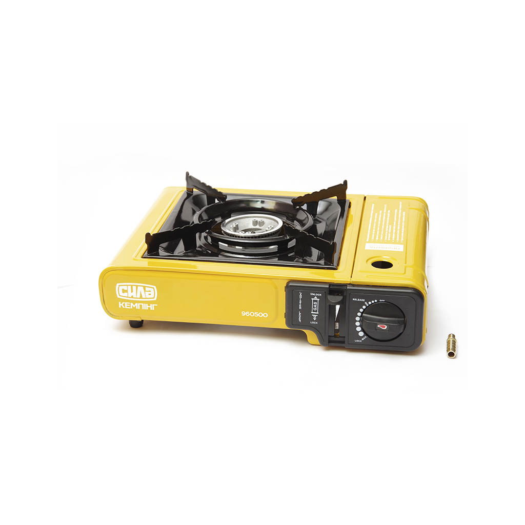 Портативна газова плитка СИЛА Сушеф з п'єзопідпалювачем (960500) - фото 5 Портативна газова плитка СИЛА Сушеф з п'єзопідпалювачем (960500) - фото 5