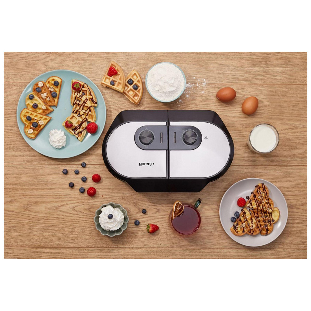 Вафельниця Gorenje WM 1400 SB (WM1400SB) - фото 8 Вафельниця Gorenje WM 1400 SB (WM1400SB) - фото 8
