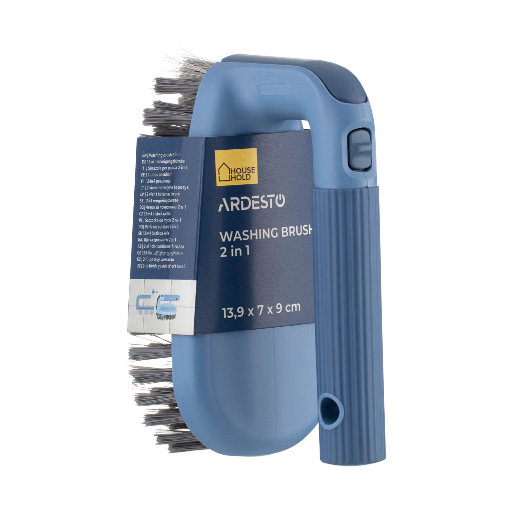 Щітка для прибирання Ardesto 2 в 1 13.9 х 7 х 9 см (ARHE1302B) - фото 11 Щітка для прибирання Ardesto 2 в 1 13.9 х 7 х 9 см (ARHE1302B) - фото 11