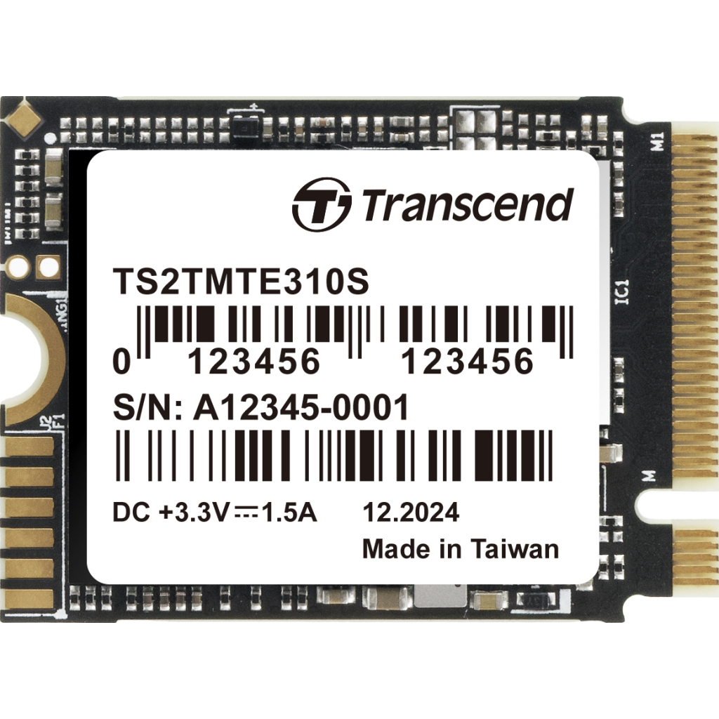 Накопичувач SSD M.2 2230 512GB 310S Transcend (TS512GMTE310S) Накопичувач SSD M.2 2230 512GB 310S Transcend (TS512GMTE310S)