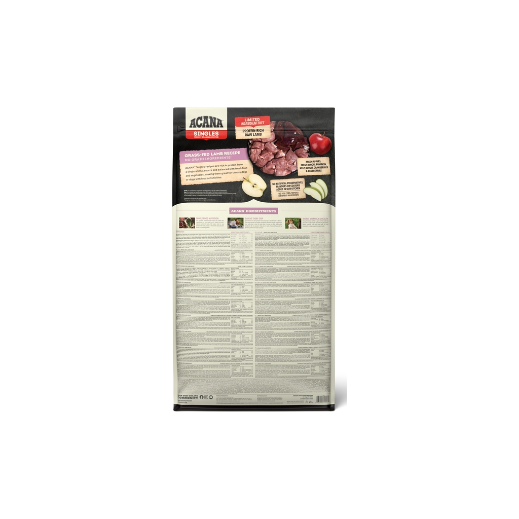 Сухий корм для собак ACANA Grass-Fed Lamb 2 кг (0064992570200) - фото 2 Сухий корм для собак ACANA Grass-Fed Lamb 2 кг (0064992570200) - фото 2