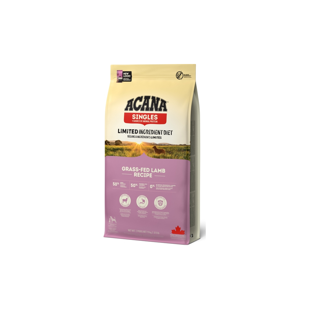 Сухий корм для собак ACANA Grass-Fed Lamb 2 кг (0064992570200) - фото 3 Сухий корм для собак ACANA Grass-Fed Lamb 2 кг (0064992570200) - фото 3