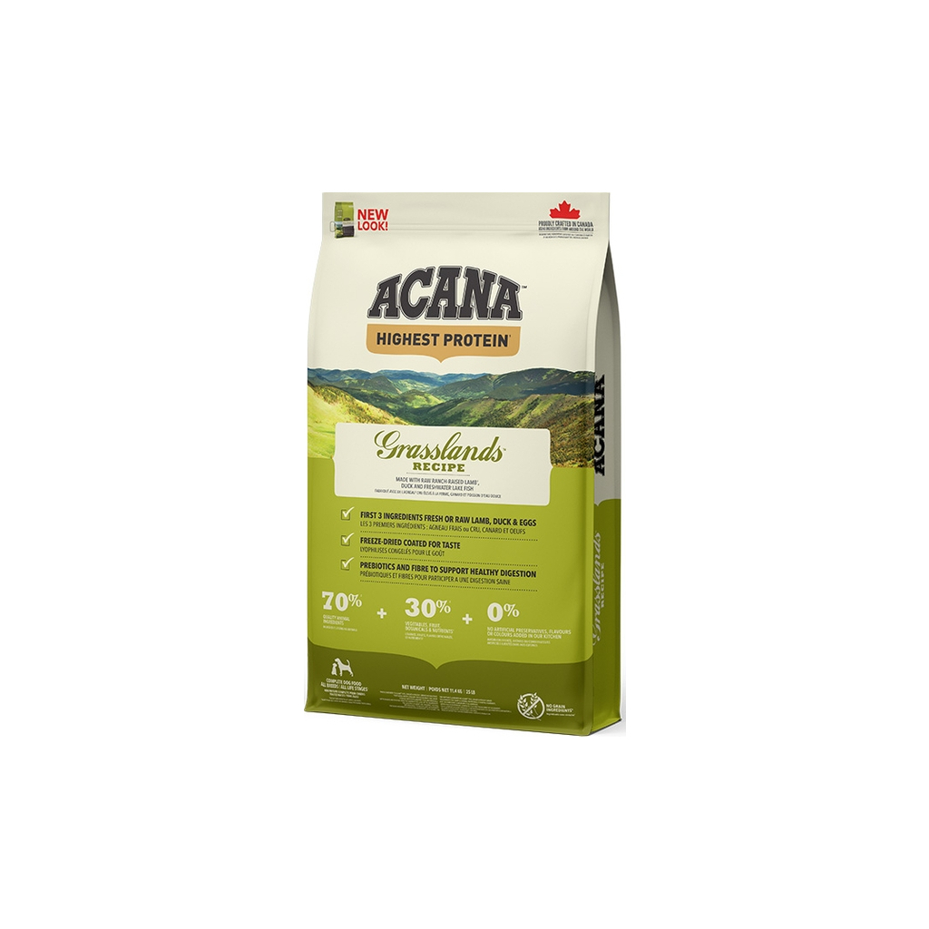 Сухий корм для собак ACANA Grasslands 11.4 кг (0064992542115) - фото 5 Сухий корм для собак ACANA Grasslands 11.4 кг (0064992542115) - фото 5