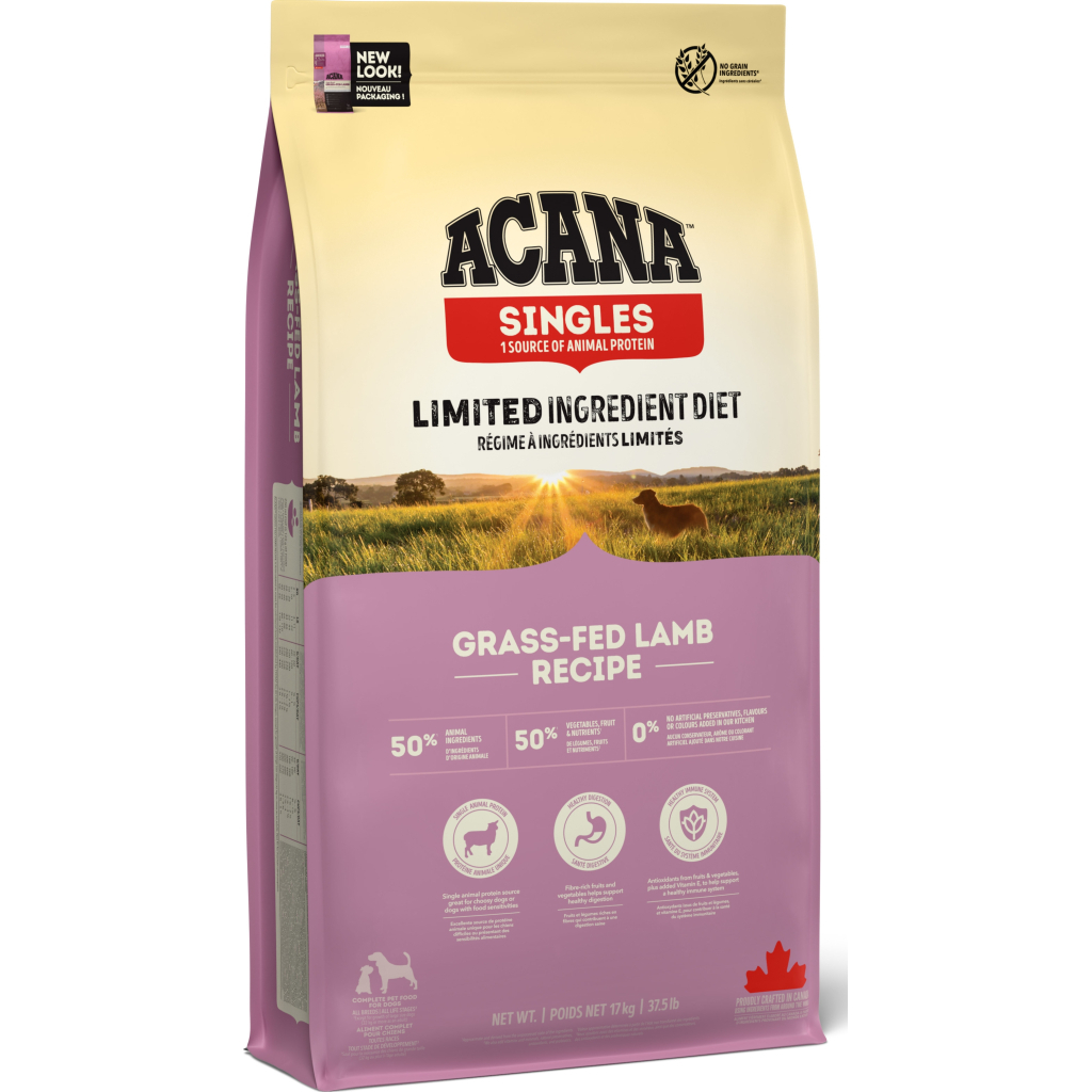 Сухий корм для собак ACANA Grass-Fed Lamb 17 кг (0064992570170) - фото 4 Сухий корм для собак ACANA Grass-Fed Lamb 17 кг (0064992570170) - фото 4