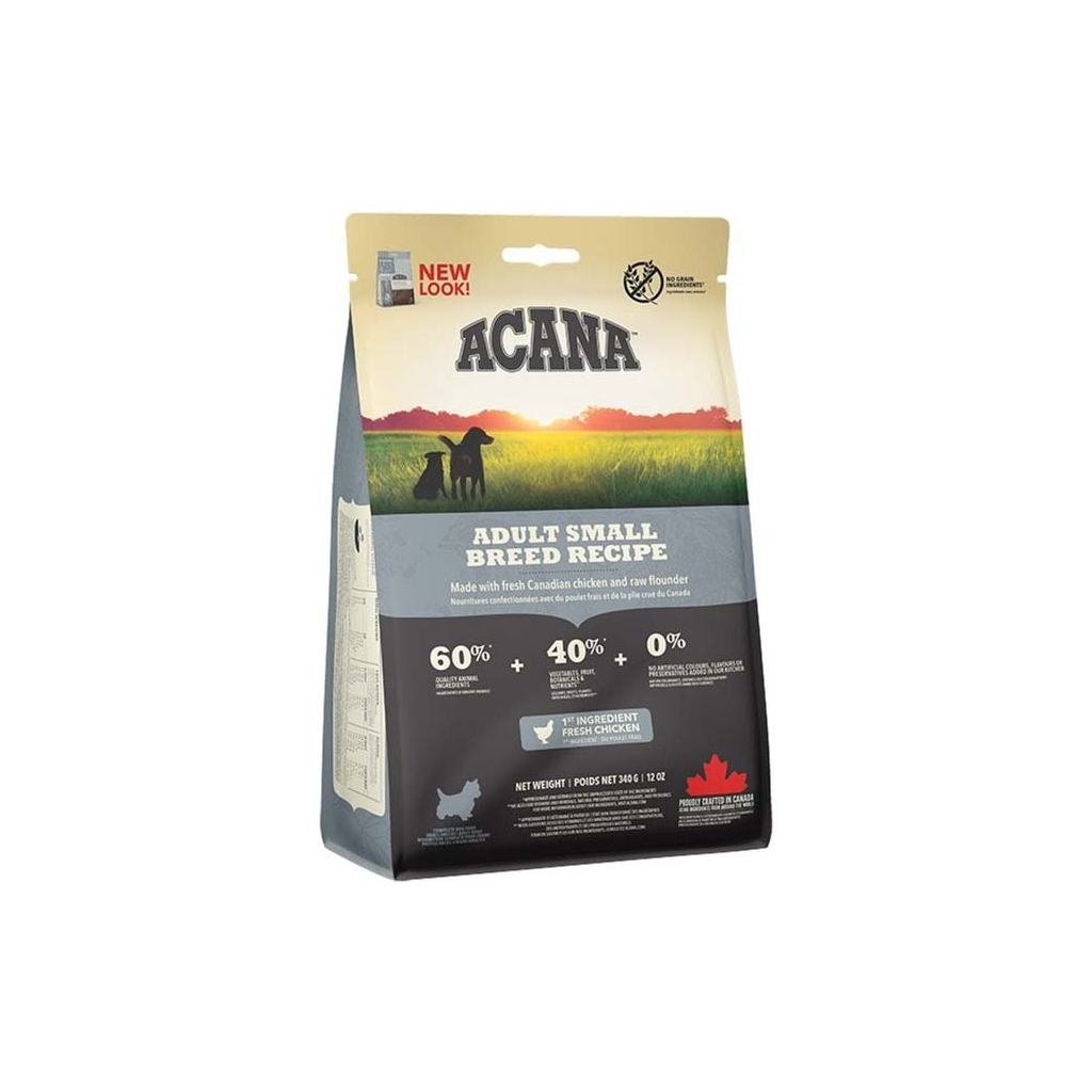 Сухий корм для собак ACANA Adult Small Breed Recipe 340 г (0064992523350) - фото 2 Сухий корм для собак ACANA Adult Small Breed Recipe 340 г (0064992523350) - фото 2