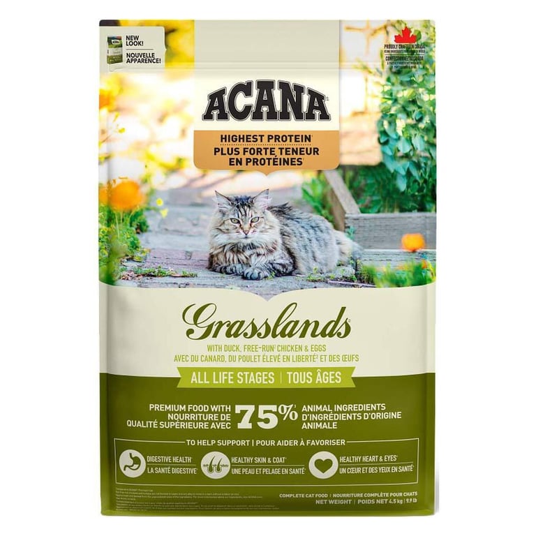 Сухий корм для кішок ACANA Grasslands 4.5 кг (0064992714727) - фото 1