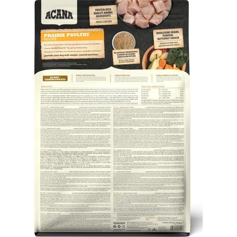 Сухий корм для собак ACANA Prairie Poultry 2 кг (0064992560218) - фото 2