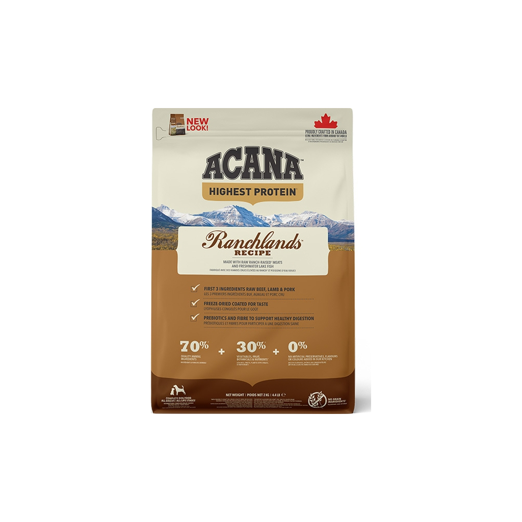 Сухий корм для собак ACANA Ranchlands 2 кг (0064992543204) - фото 1