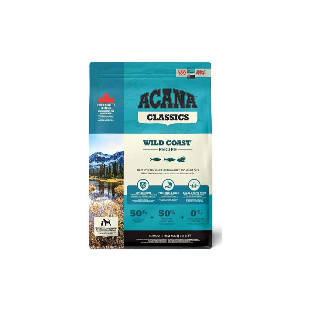 Сухий корм для собак ACANA Wild Coast 2 кг (0064992562205) - фото 1 Сухий корм для собак ACANA Wild Coast 2 кг (0064992562205) - фото 1