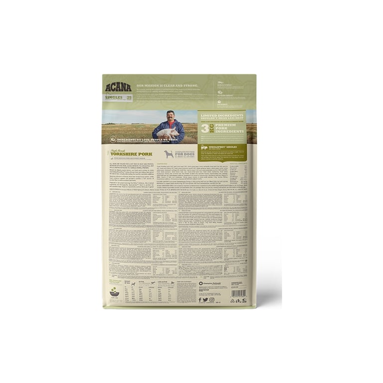 Сухий корм для собак ACANA Yorkshire Pork 6 кг (0064992572600) - фото 3