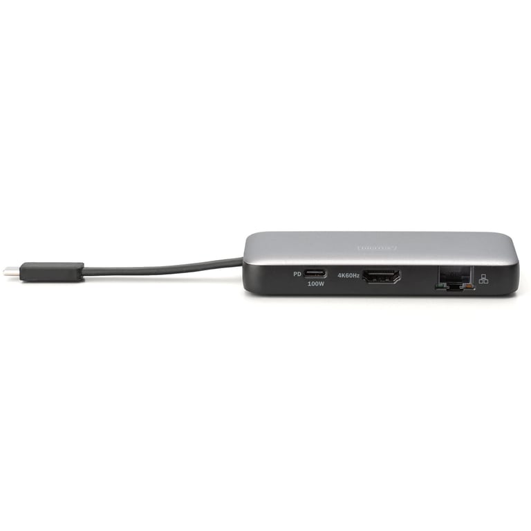 Порт-реплікатор Digitus USB-C > HDMI/2xUSB-A/USB-C/SD/MicroSD/RJ54, Travel (DA-70916) - фото 3