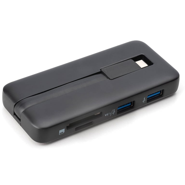 Порт-реплікатор Digitus USB-C > HDMI/2xUSB-A/USB-C/SD/MicroSD/RJ54, Travel (DA-70916) - фото 5