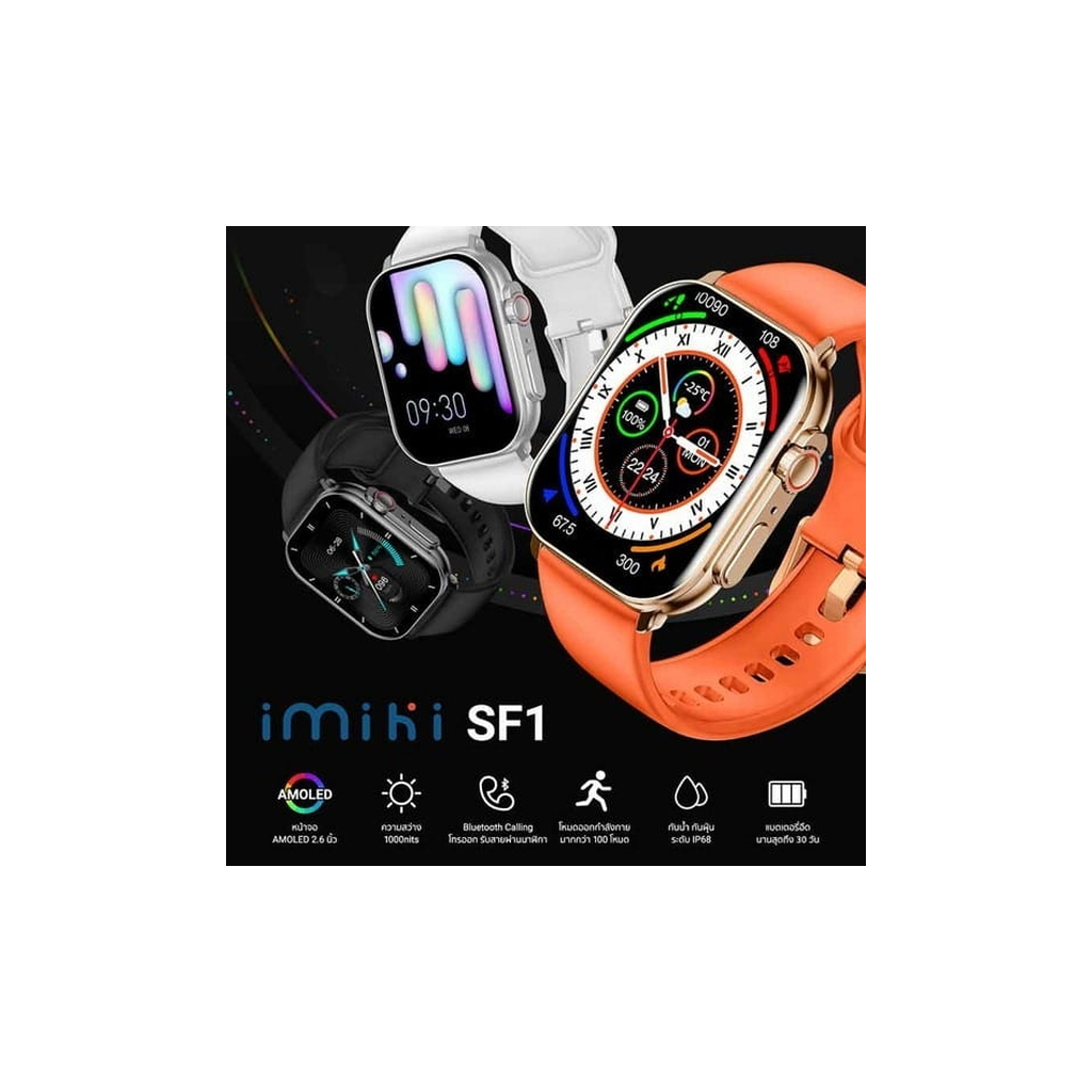 Смарт-годинник iMiki SF1 Gold Silicone Strap - фото 4 Смарт-годинник iMiki SF1 Gold Silicone Strap - фото 4