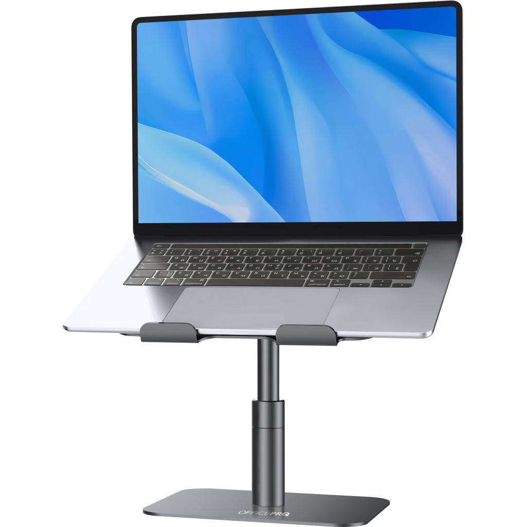 Підставка до ноутбука OfficePro LS956G Aluminum alloy Gray (LS956G) - фото 3 Підставка до ноутбука OfficePro LS956G Aluminum alloy Gray (LS956G) - фото 3