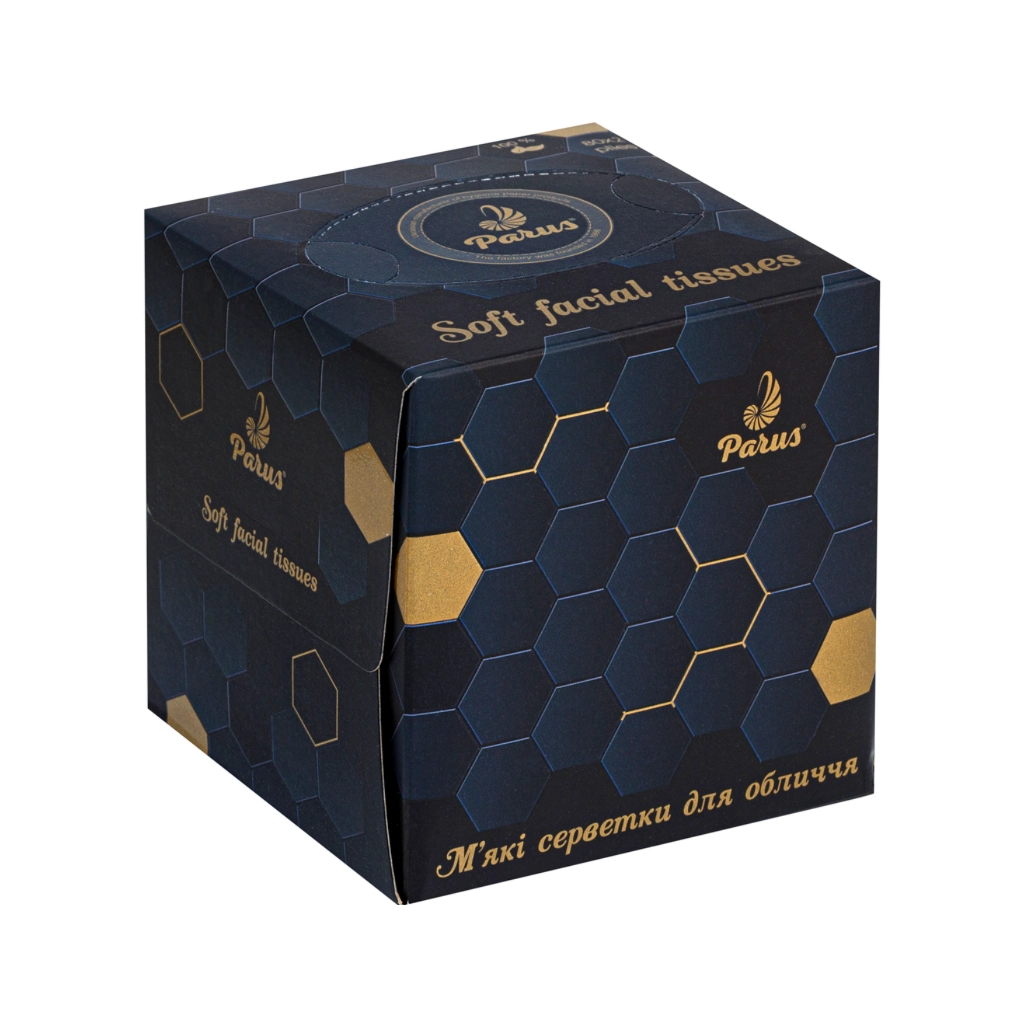 Серветки косметичні Parus 2 шари 80 шт. (4820205440397) - фото 1 Серветки косметичні Parus 2 шари 80 шт. (4820205440397) - фото 1