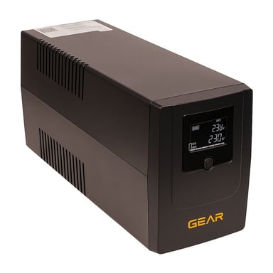 Пристрій безперебійного живлення GEAR GU-1200MLCD - фото 1