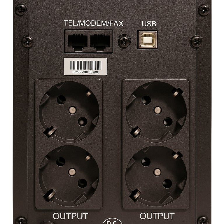 Пристрій безперебійного живлення GEAR GU-1200MLCD - фото 2
