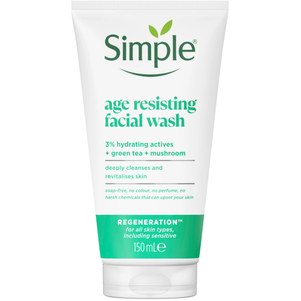 Гель для вмивання Simple Regeneration Age Resisting Facial Wash 150 мл (5011451104020) Гель для вмивання Simple Regeneration Age Resisting Facial Wash 150 мл (5011451104020)
