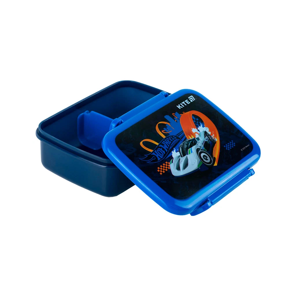 Ланч-бокс дитячий Kite Hot Wheels, 420 мл (HW25-160) - фото 4 Ланч-бокс дитячий Kite Hot Wheels, 420 мл (HW25-160) - фото 4