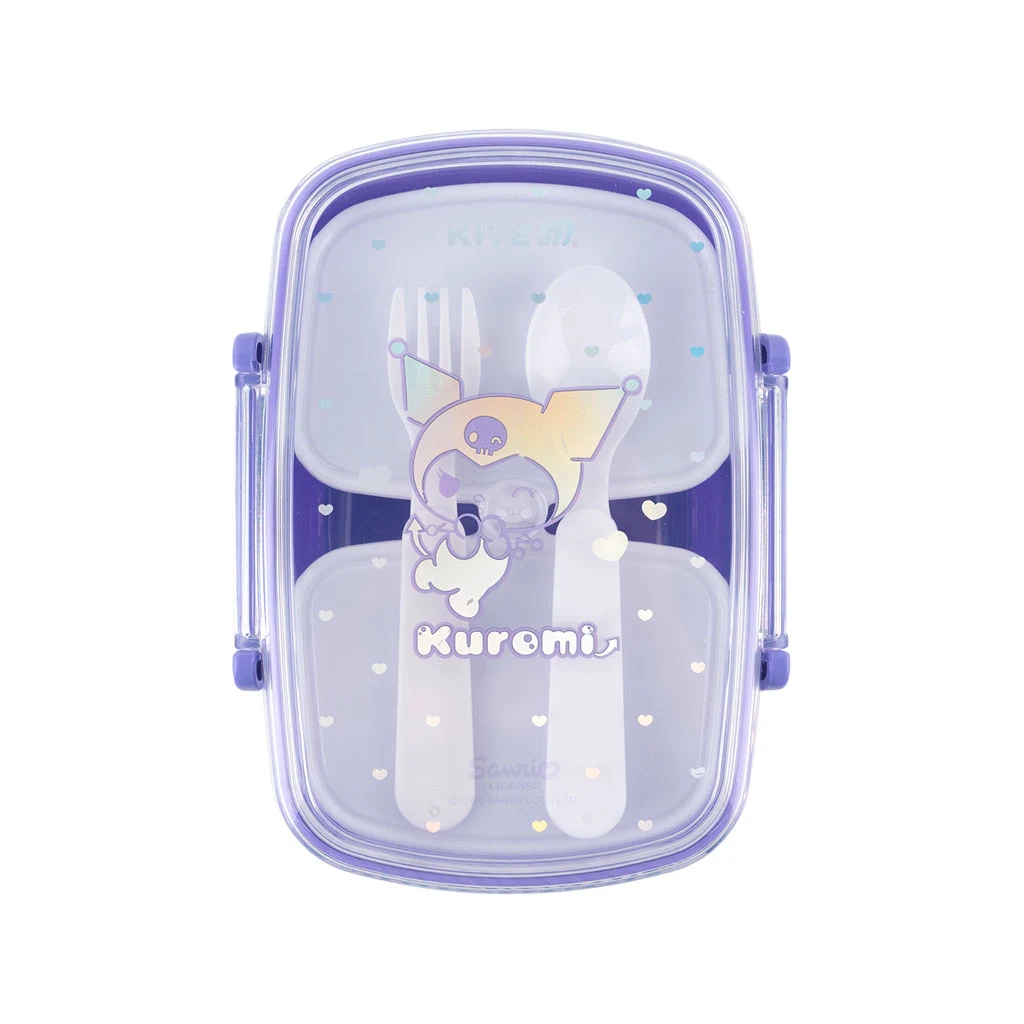 Ланч-бокс дитячий Kite Kuromi з наповненням 750 мл (HK25-181) - фото 2 Ланч-бокс дитячий Kite Kuromi з наповненням 750 мл (HK25-181) - фото 2