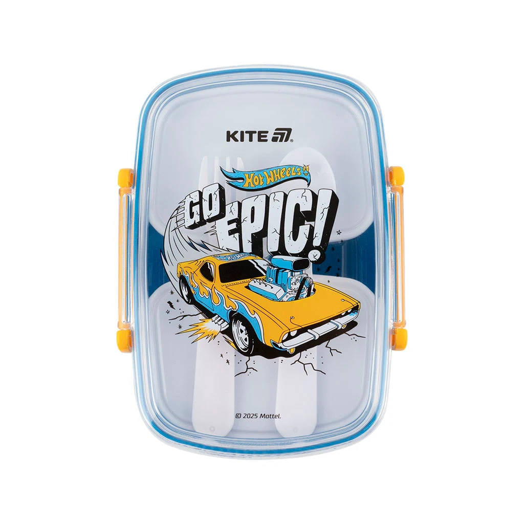 Ланч-бокс дитячий Kite Hot Wheels з наповненням 750 мл (HW25-181) - фото 2 Ланч-бокс дитячий Kite Hot Wheels з наповненням 750 мл (HW25-181) - фото 2