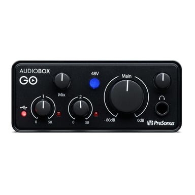 Аудіоінтерфейс PreSonus AudioBox GO (301216) - фото 1