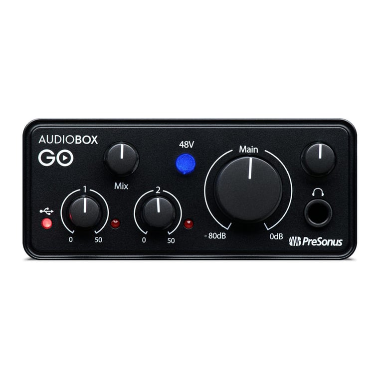 Аудіоінтерфейс PreSonus AudioBox GO (301216) - фото 1
