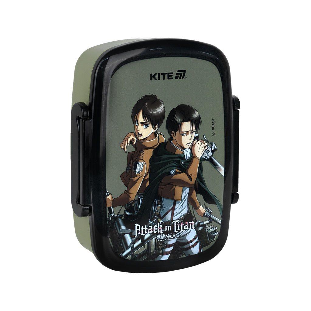 Ланч-бокс дитячий Kite Attack on Titan з наповненням, 750 мл (AT25-163) - фото 1 Ланч-бокс дитячий Kite Attack on Titan з наповненням, 750 мл (AT25-163) - фото 1