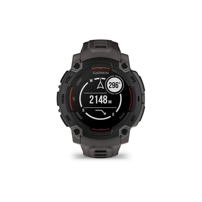Смарт-годинник Garmin Instinct E, 45 mm, Black Bezel with Charcoal Band, GPS смарт-годинник (010-02933-00) - фото 2