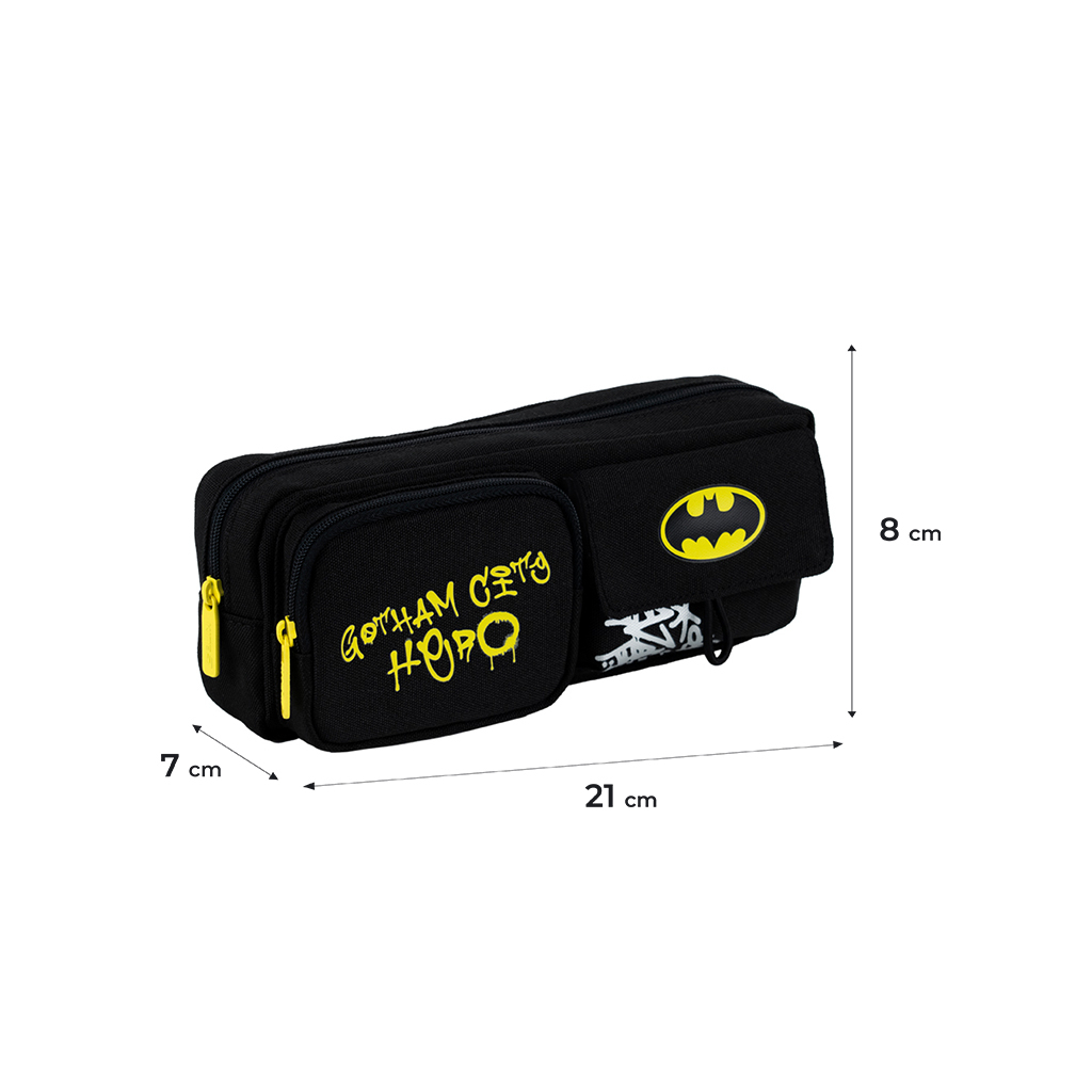 Пенал Kite 2701 DC Batman (DC25-2701) - фото 2 Пенал Kite 2701 DC Batman (DC25-2701) - фото 2